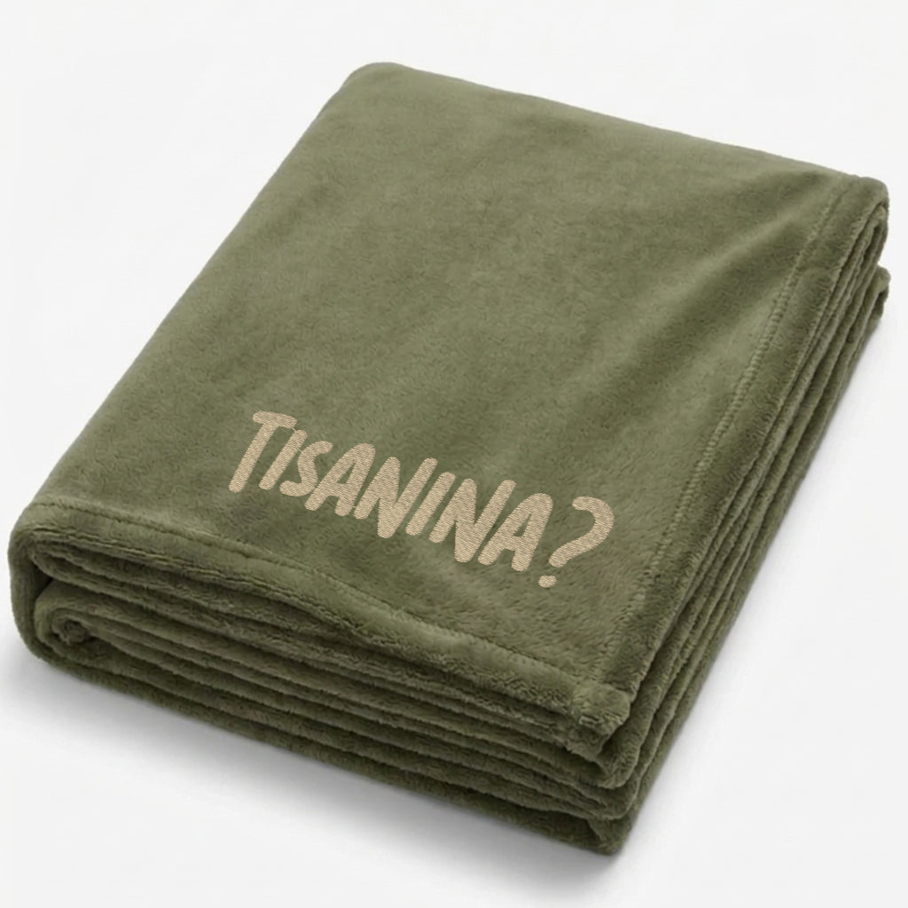 Coperta ricamata - Tisanina?