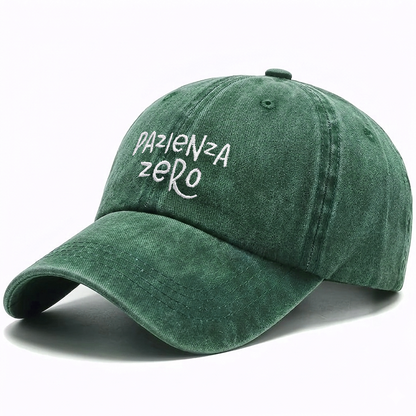 Cappellino Ricamato – Pazienza Zero