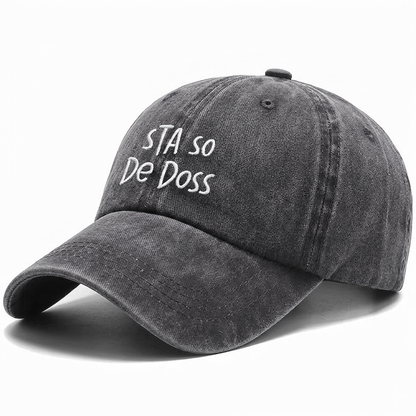 Cappellino Ricamato – Sta so de doss