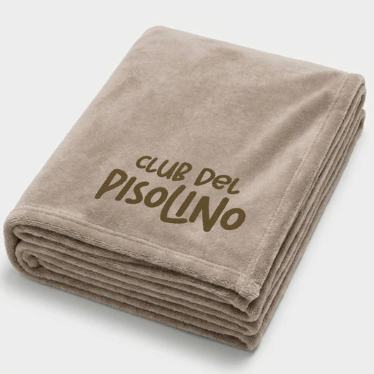 Coperta ricamata - Club del pisolino