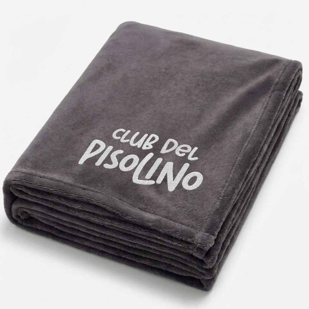 Coperta ricamata - Club del pisolino