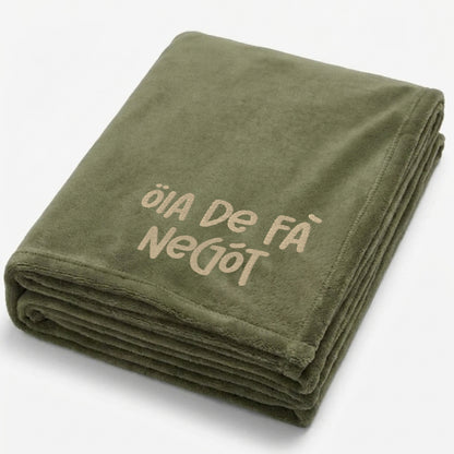 Coperta ricamata - öia de fà negot