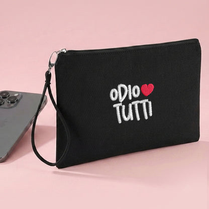 Pochette Ricamata – Odio tutti ❤️