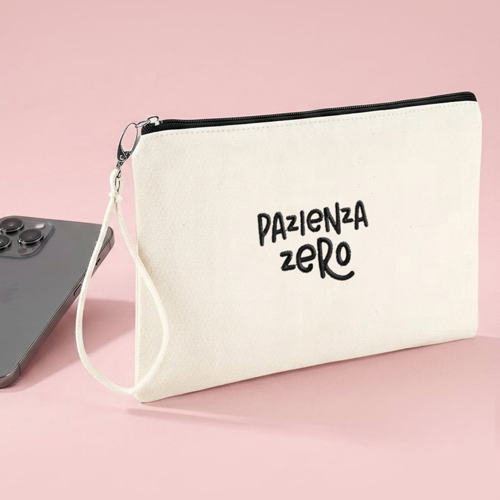 Pochette Ricamata – Pazienza Zero