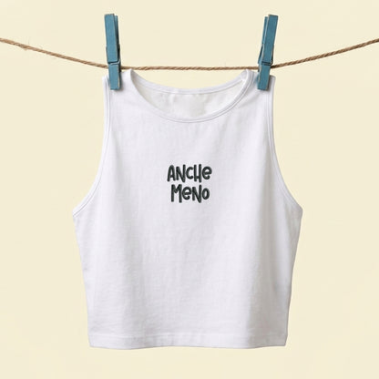 Crop Top ricamato – Anche meno