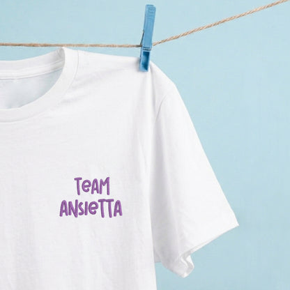 T-shirt ricamata - Team Ansietta