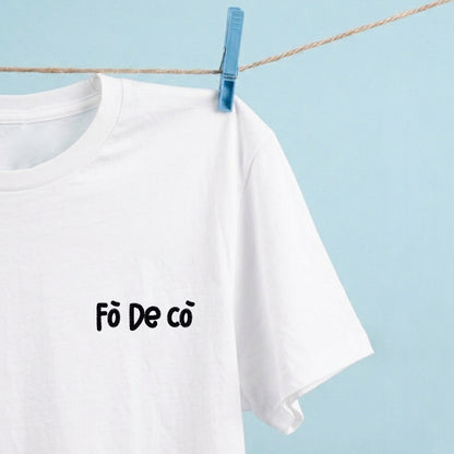 T-shirt ricamata – Fò de cò