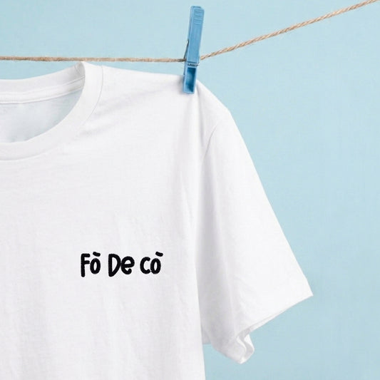 T-shirt ricamata – Fò de cò
