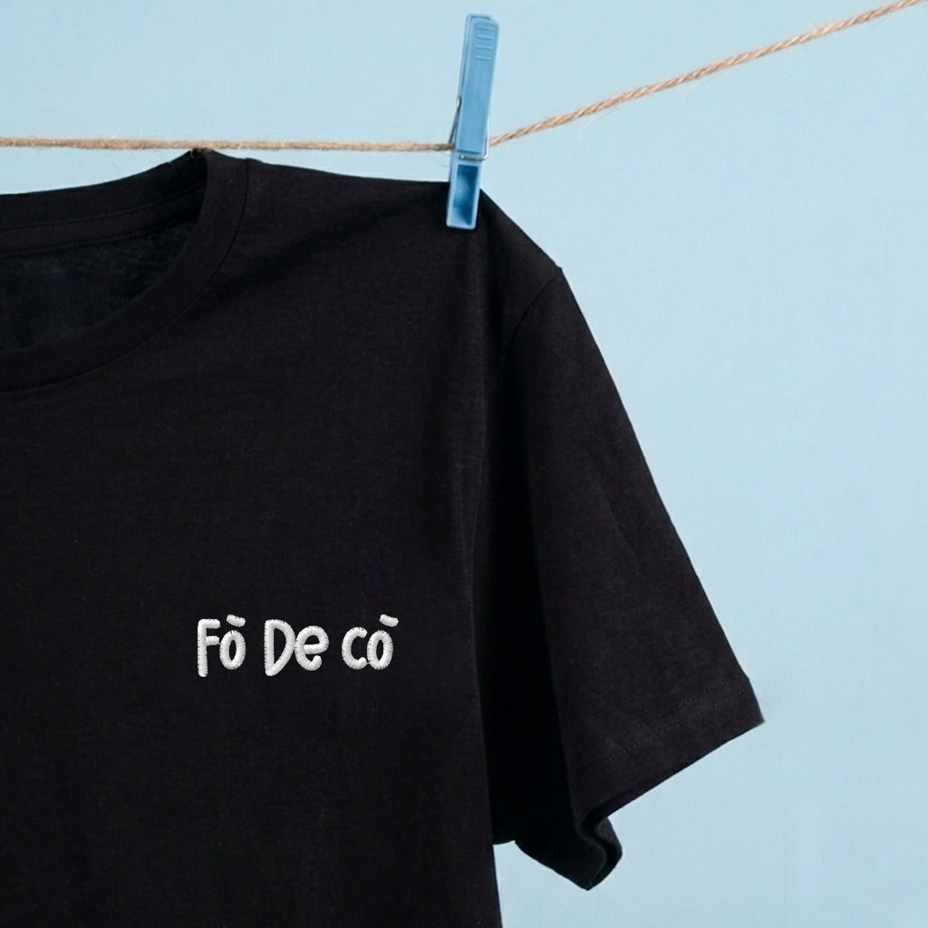T-shirt ricamata – Fò de cò