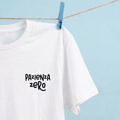 T-shirt ricamata – Pazienza Zero