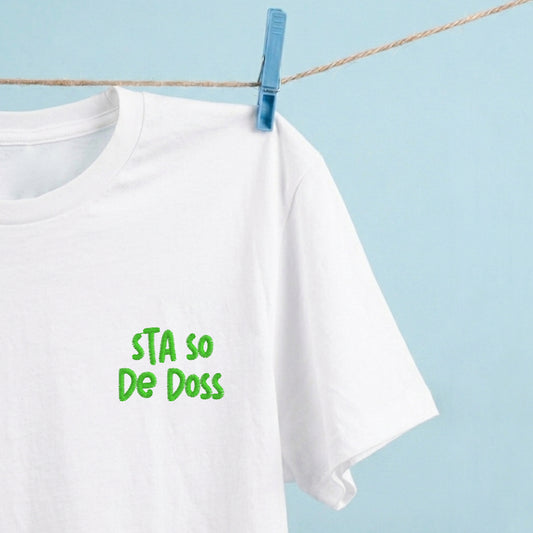 T-shirt ricamata - Sta so de doss